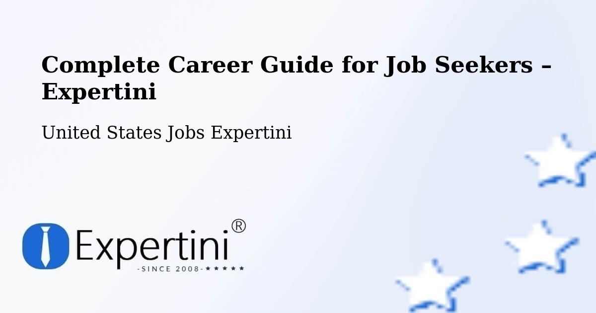 Career Guide for Job Seekers – Pajonal - Pajonal, United States Jobs Expertini