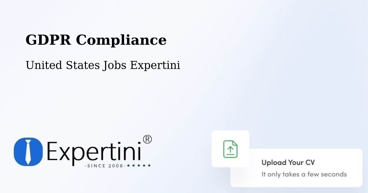 EU GDPR Compliance Statement – Pajonal - United States Jobs Expertini