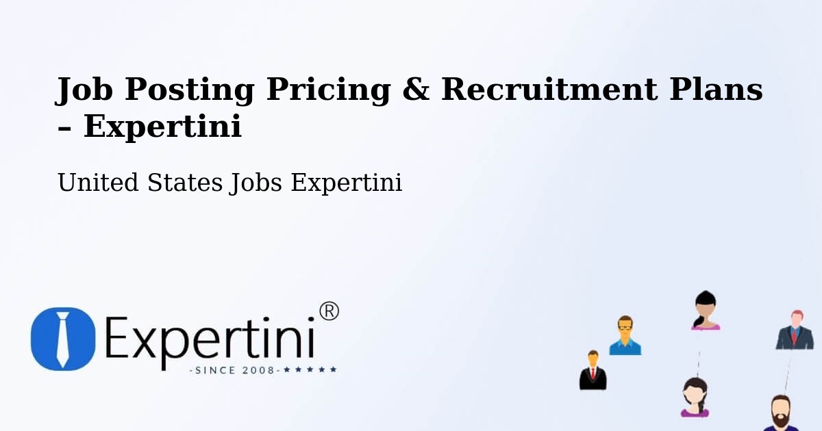 Job Posting Pricing & Recruitment Plans – Pajonal - Pajonal, United States Jobs Expertini