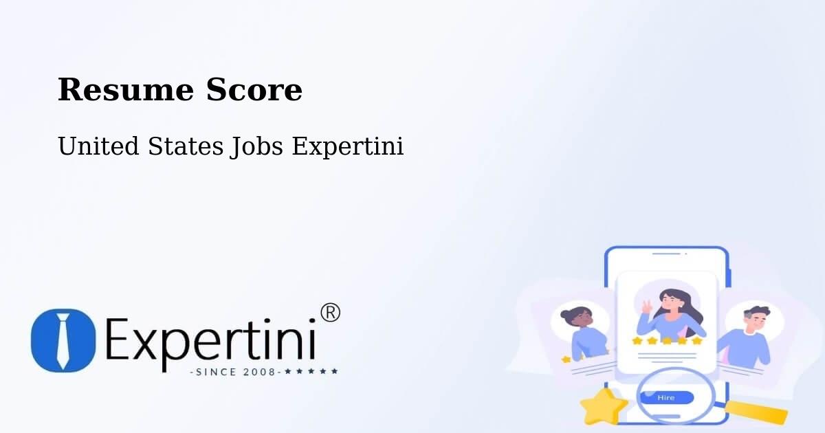 Resume Score & Job Description Match Tool – Pajonal - United States Jobs Expertini